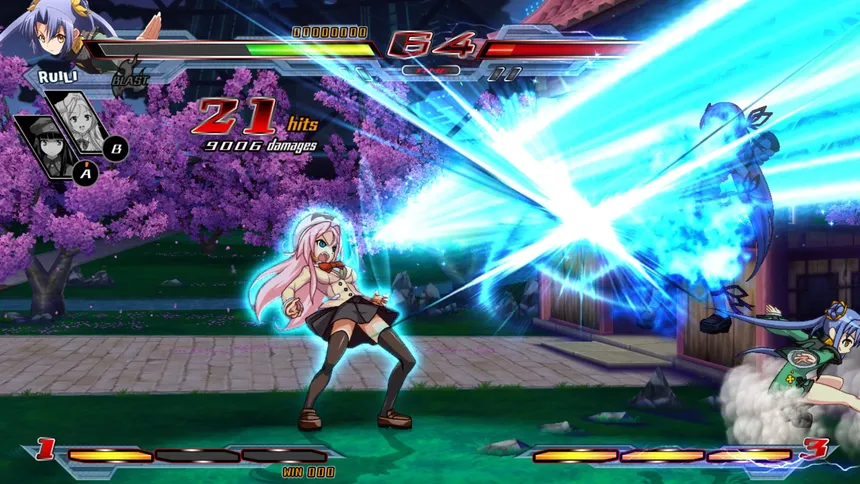 Скриншот 8 к игре Nitroplus Blasterz: Heroines Infinite Duel