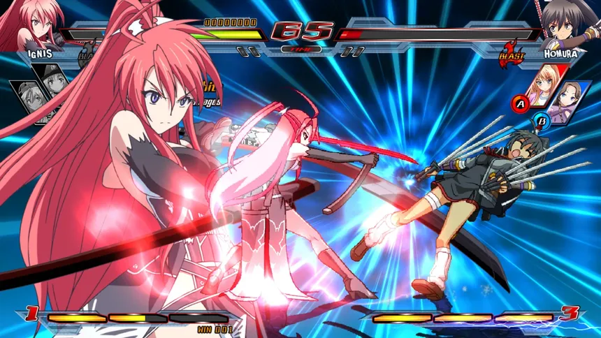 Скриншот 9 к игре Nitroplus Blasterz: Heroines Infinite Duel