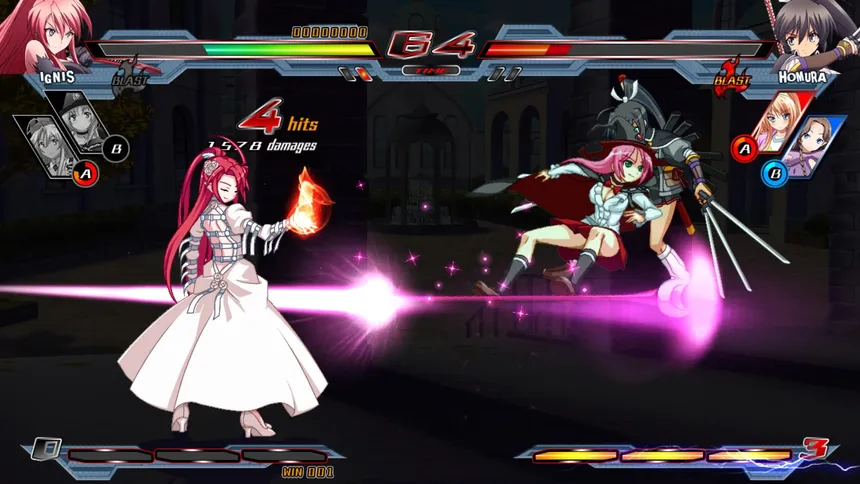 Скриншот 10 к игре Nitroplus Blasterz: Heroines Infinite Duel
