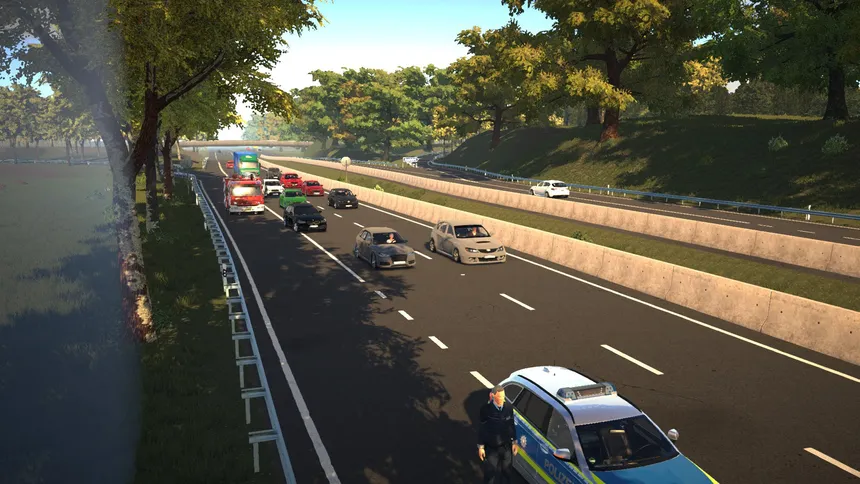 Скриншот 3 к игре Autobahn Police Simulator 2