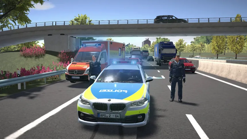 Скриншот 4 к игре Autobahn Police Simulator 2