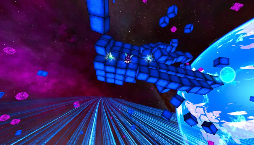 Скриншот 6 к игре Deep Blue 3D Maze in Space