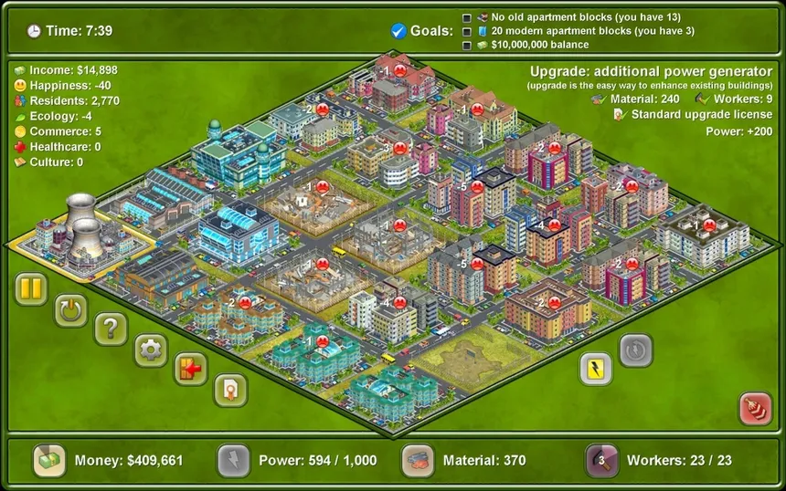 Скриншот 5 к игре Мегаполис