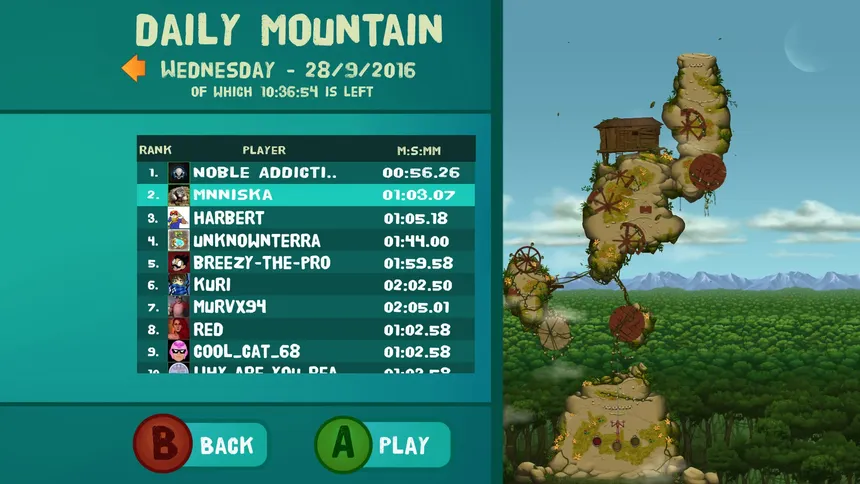 Скриншот 2 к игре Frog Climbers