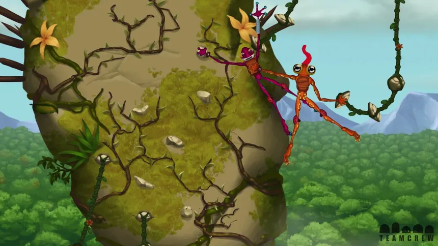 Скриншот 4 к игре Frog Climbers