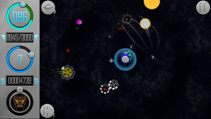 Скриншот 1 к игре Orbit: Satellite Defense
