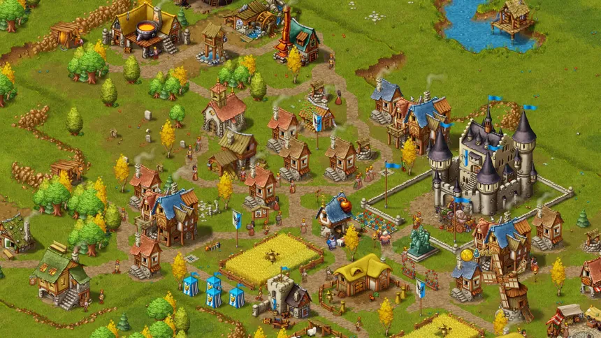 Скриншот 1 к игре Townsmen