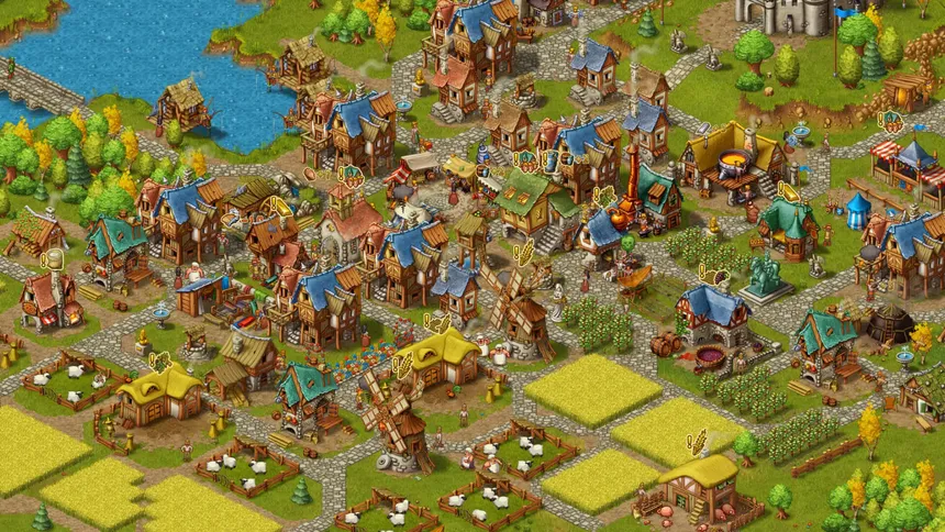 Скриншот 5 к игре Townsmen