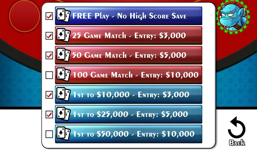 Скриншот 2 к игре Cheaters Blackjack 21