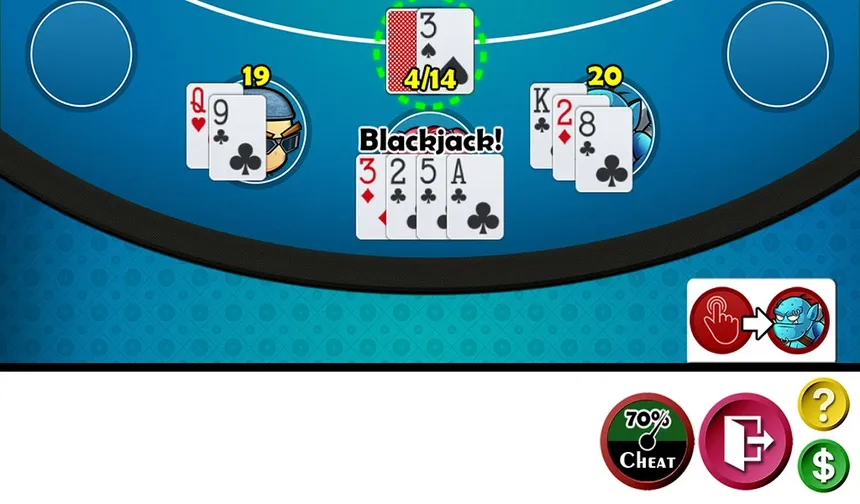 Скриншот 3 к игре Cheaters Blackjack 21