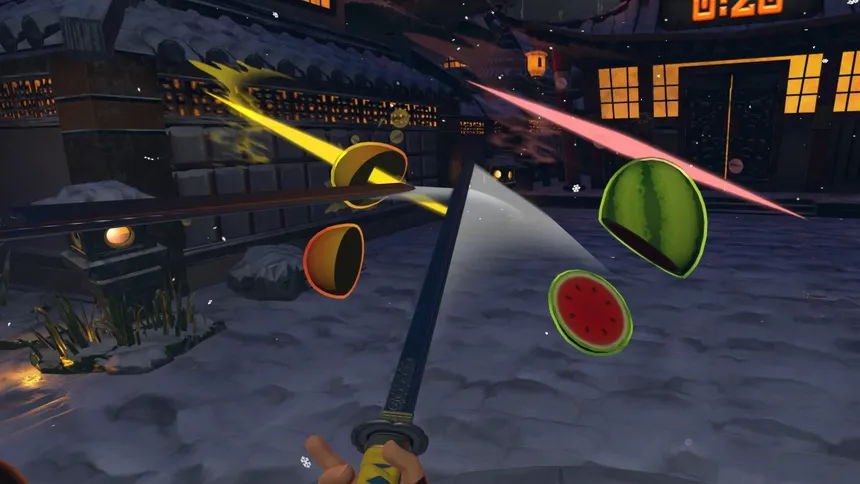 Скриншот 5 к игре Fruit Ninja VR