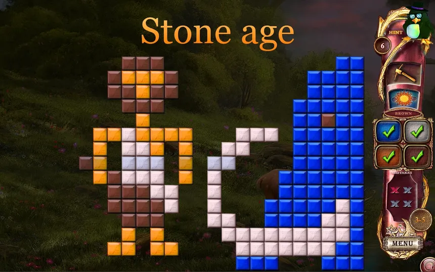 Скриншот 5 к игре Fantasy Mosaics 14: Fourth Color
