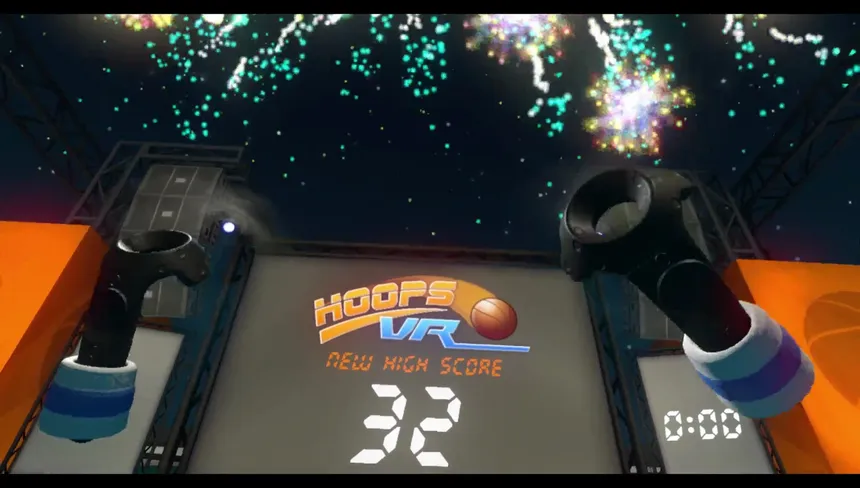 Скриншот 3 к игре Hoops VR