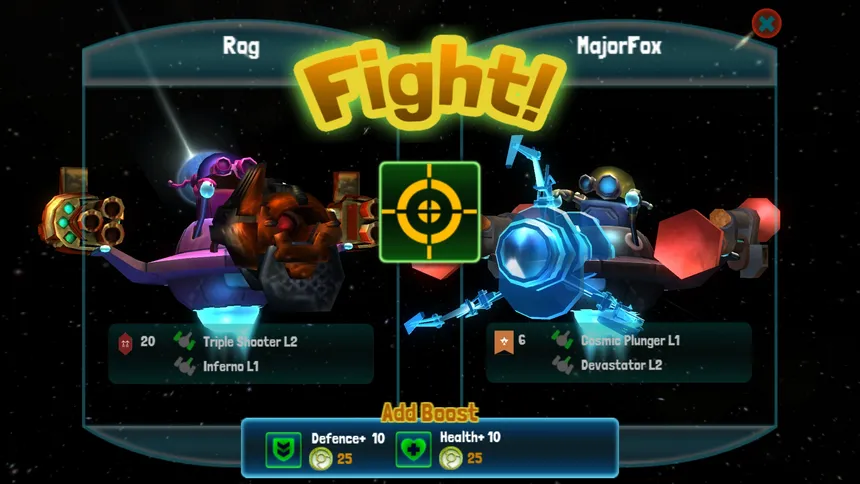 Скриншот 1 к игре Galaxy Combat Wargames