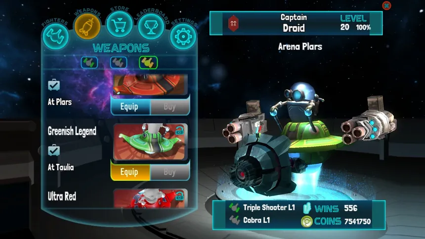 Скриншот 5 к игре Galaxy Combat Wargames