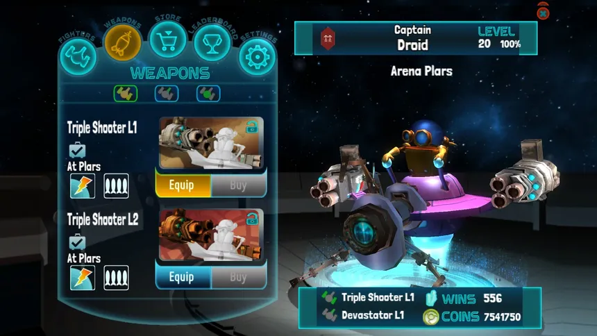 Скриншот 8 к игре Galaxy Combat Wargames