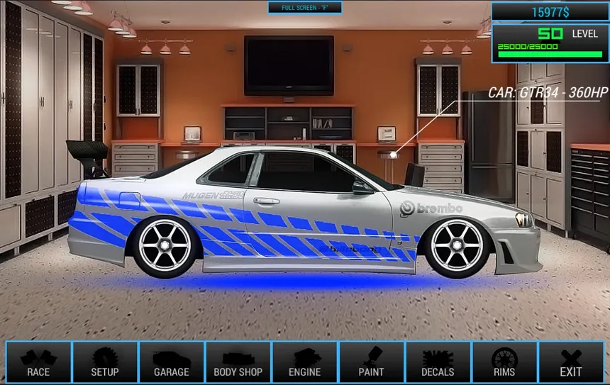 Скриншот 1 к игре JDM Tuner Racing