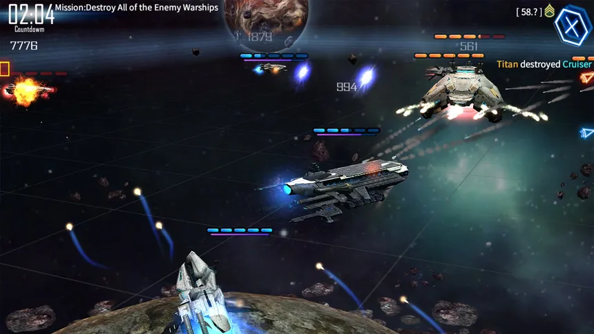 Скриншот 1 к игре Galaxy Reavers