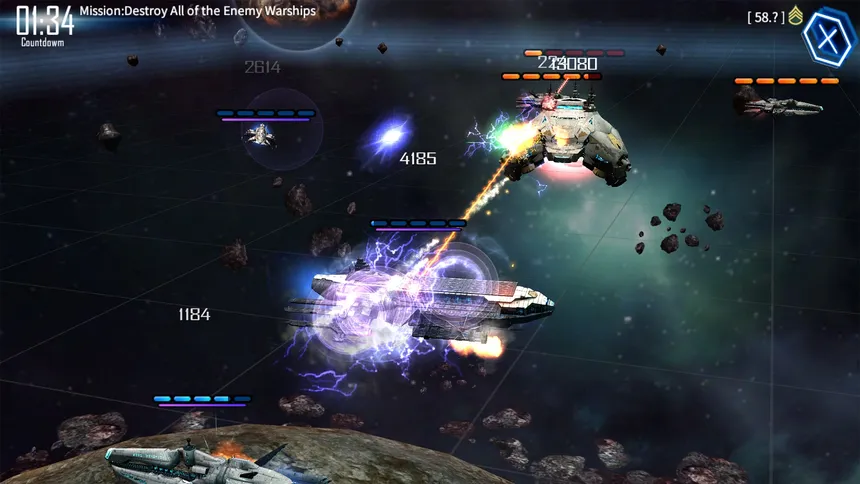 Скриншот 2 к игре Galaxy Reavers