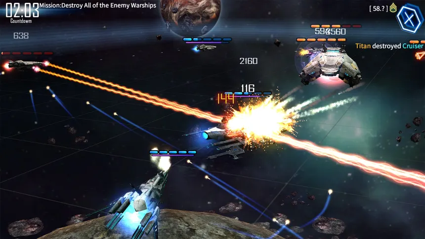 Скриншот 4 к игре Galaxy Reavers