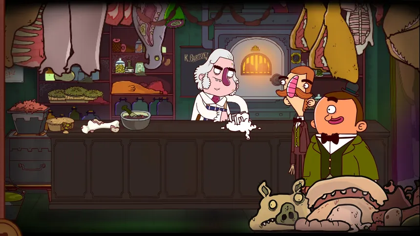 Скриншот 3 к игре Adventures of Bertram Fiddle 2: A Bleaker Predicklement