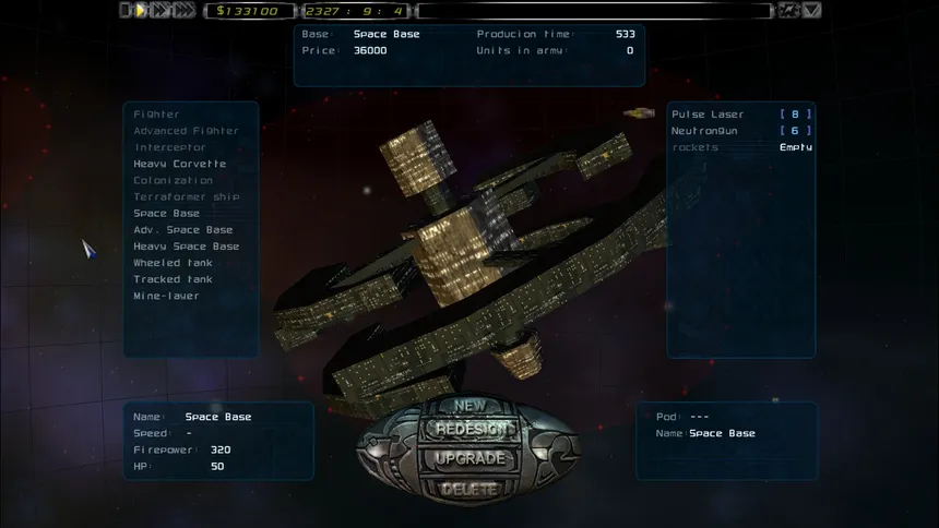 Скриншот 2 к игре Imperium Galactica II
