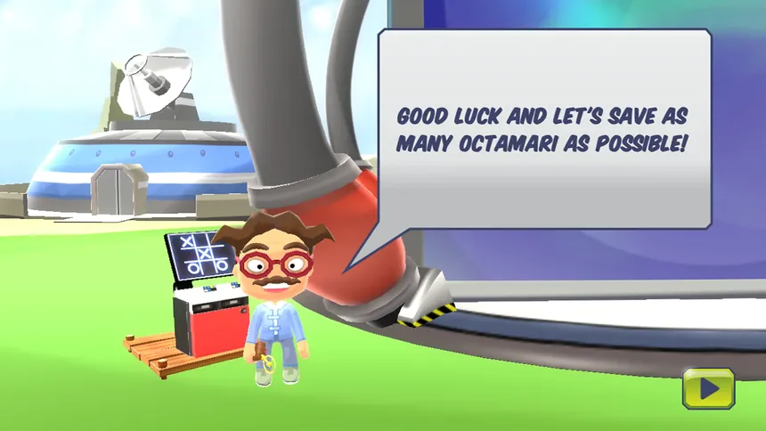Скриншот 1 к игре Octamari Rescue