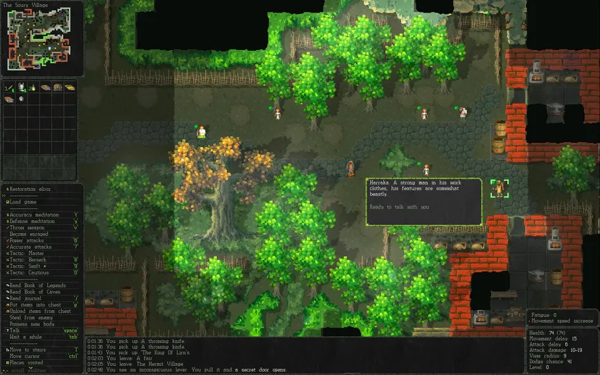 Скриншот 1 к игре Vanilla Bagel: The Roguelike
