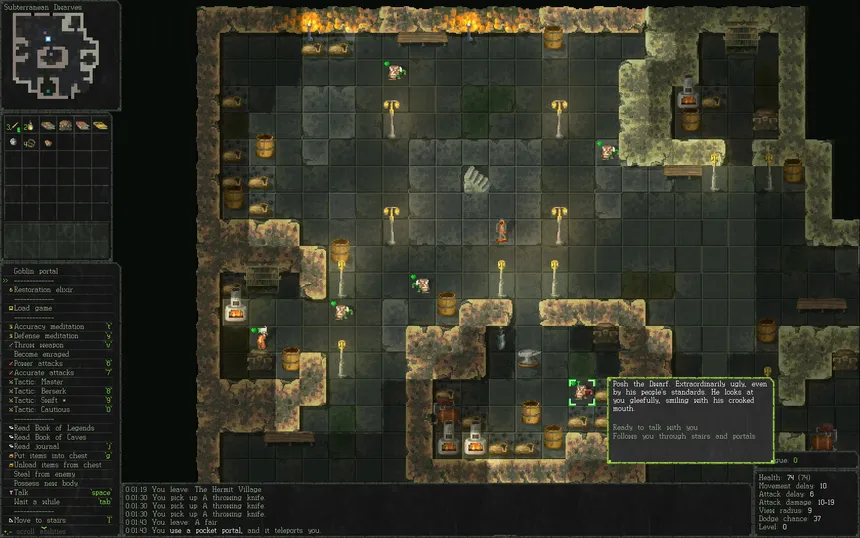 Скриншот 3 к игре Vanilla Bagel: The Roguelike