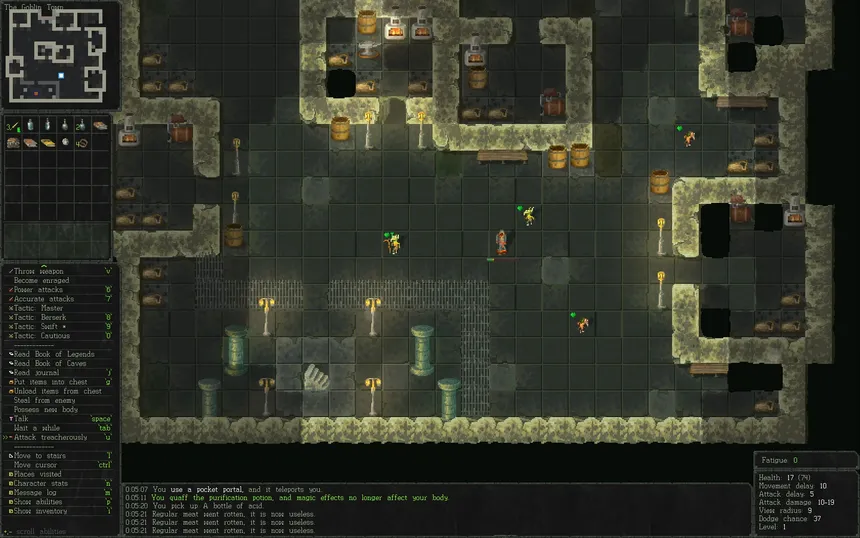 Скриншот 6 к игре Vanilla Bagel: The Roguelike