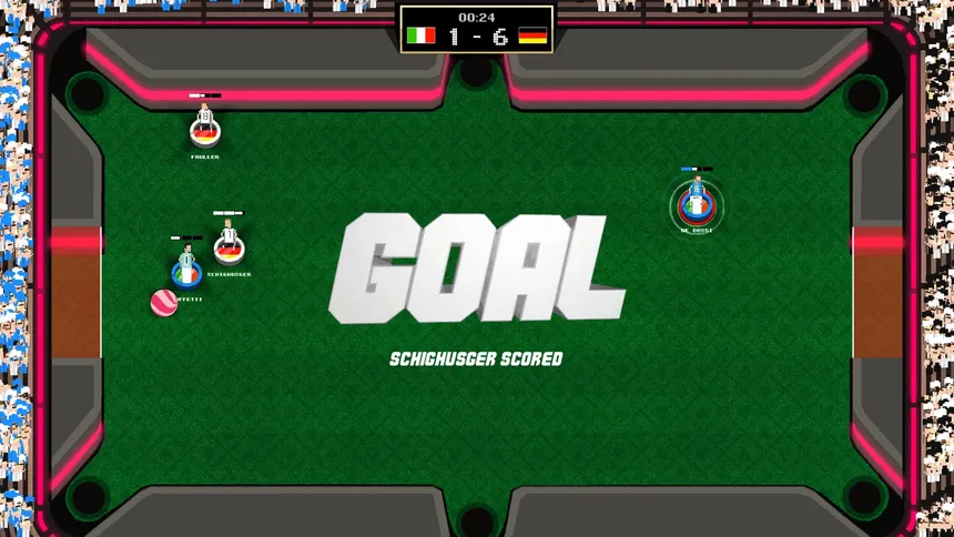 Скриншот 1 к игре CapRiders: Euro Soccer