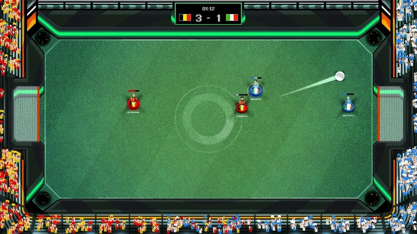 Скриншот 8 к игре CapRiders: Euro Soccer