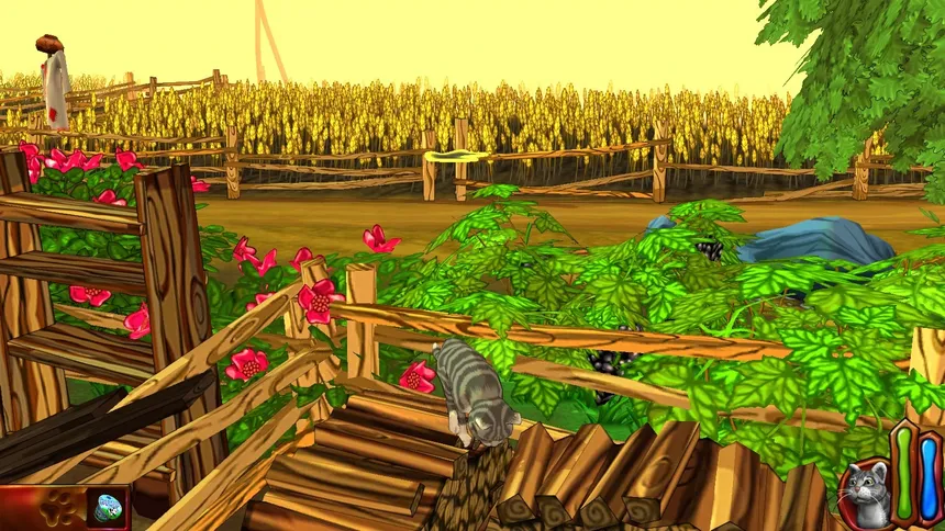 Скриншот 1 к игре The Cat! Porfirio's Adventure
