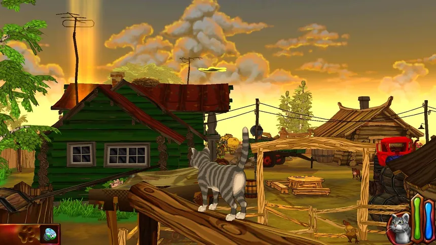 Скриншот 2 к игре The Cat! Porfirio's Adventure