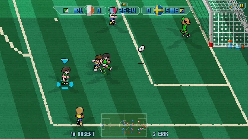 Скриншот 4 к игре Pixel Cup Soccer 17