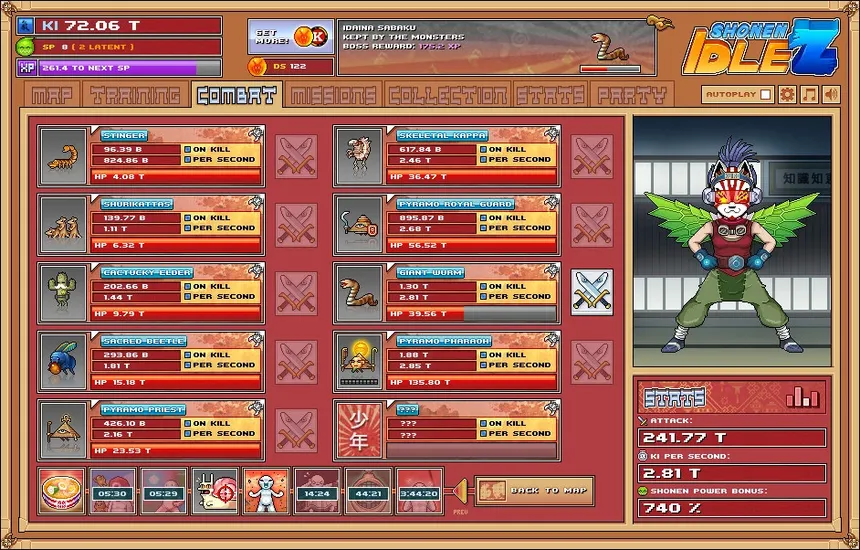 Скриншот 4 к игре Shonen Idle Z