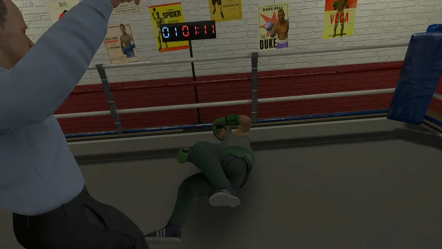 Скриншот 2 к игре The Thrill of the Fight - VR Boxing
