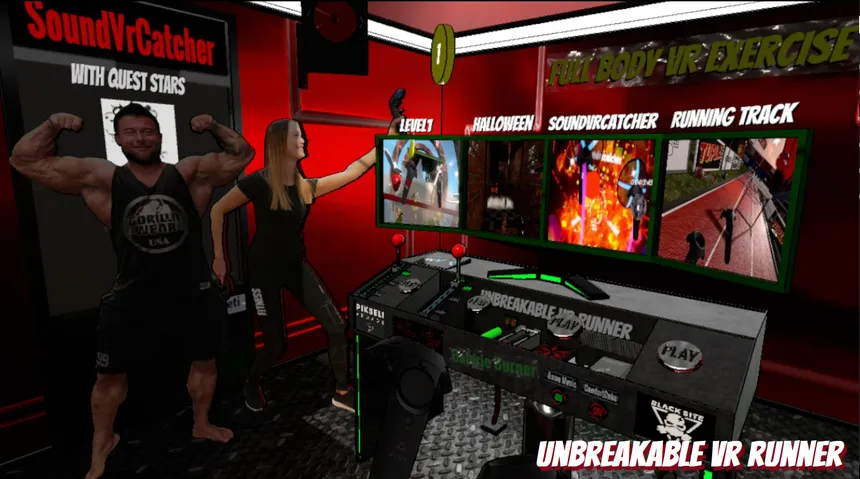 Скриншот 3 к игре Unbreakable Vr Runner