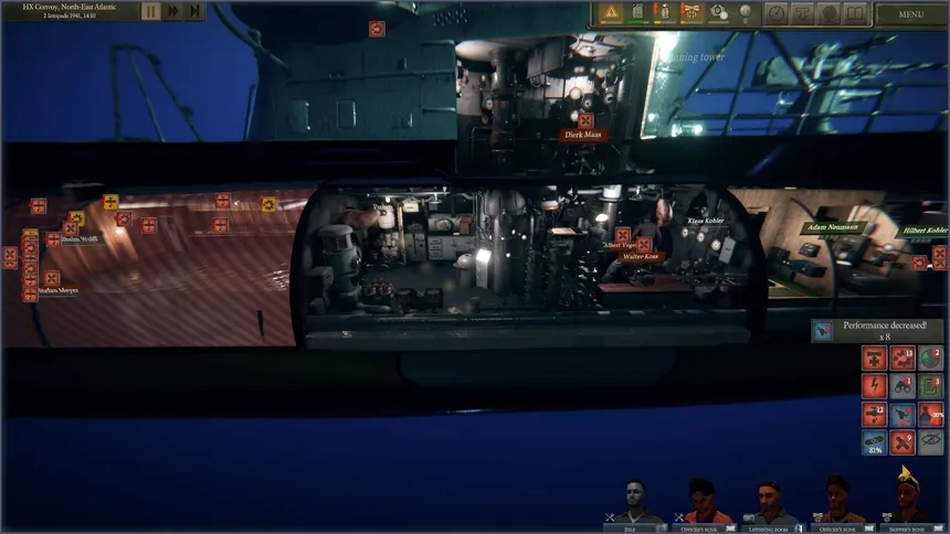 Скриншот 2 к игре UBOAT