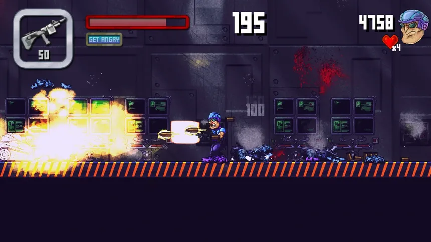 Скриншот 1 к игре Too Angry to Space