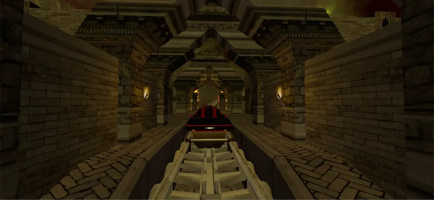 Скриншот 2 к игре Ancient VR coaster