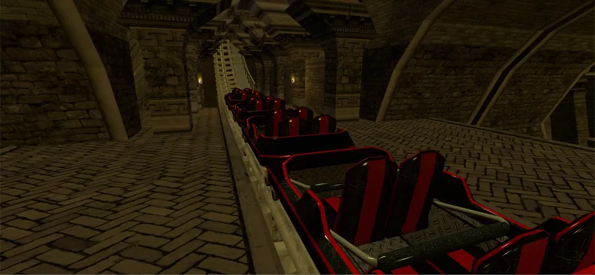 Скриншот 3 к игре Ancient VR coaster