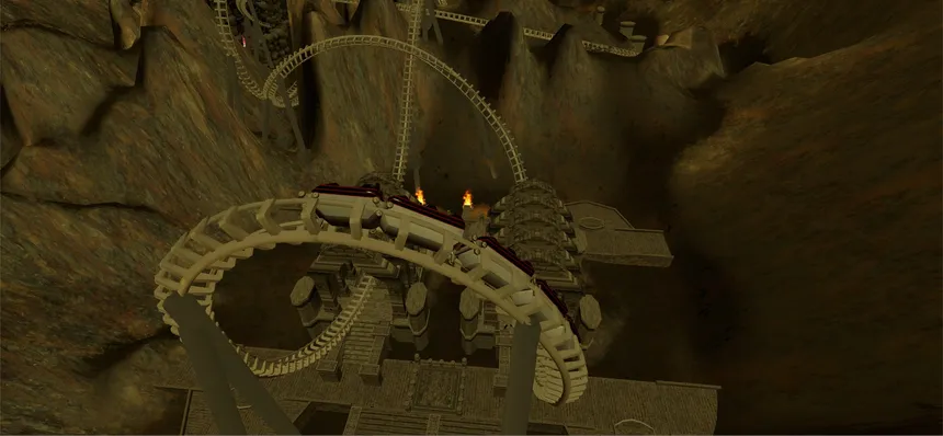 Скриншот 8 к игре Ancient VR coaster