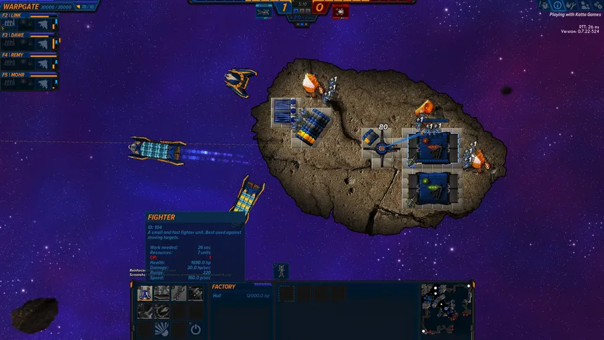 Скриншот 3 к игре Asteroid Fight