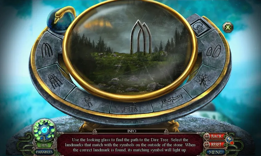 Скриншот 4 к игре Dark Parables: The Swan Princess and The Dire Tree Collector's Edition