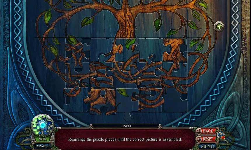 Скриншот 5 к игре Dark Parables: The Swan Princess and The Dire Tree Collector's Edition