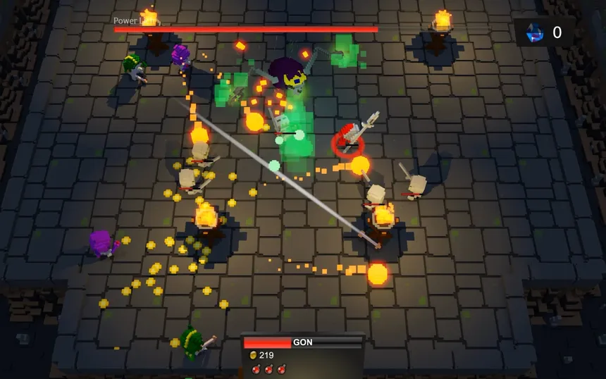 Скриншот 2 к игре Deep Dark Dungeon