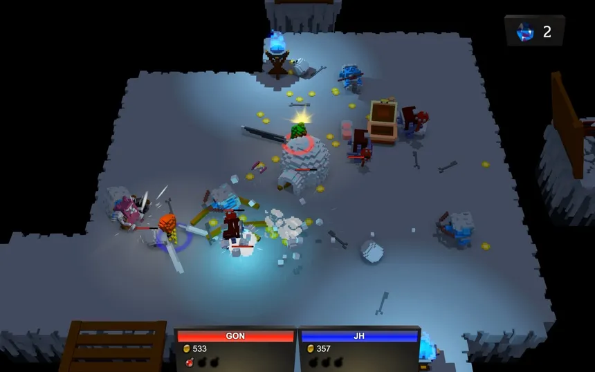Скриншот 3 к игре Deep Dark Dungeon
