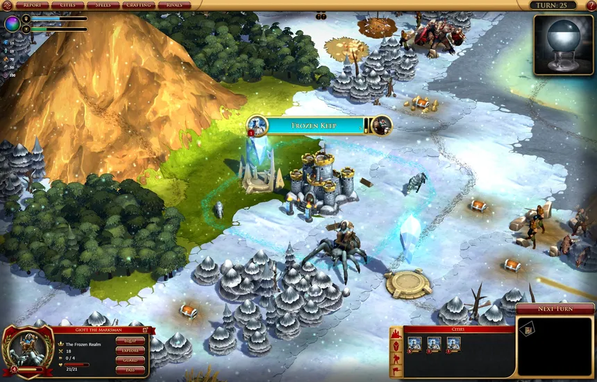 Скриншот 1 к игре Sorcerer King: Rivals