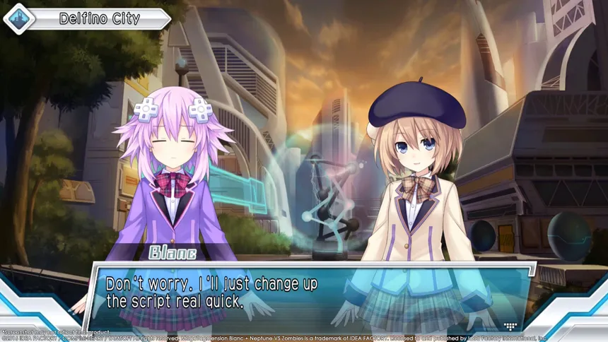 Скриншот 3 к игре MegaTagmension Blanc + Neptune VS Zombies (Neptunia)